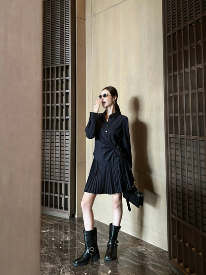 25fw pleated suit