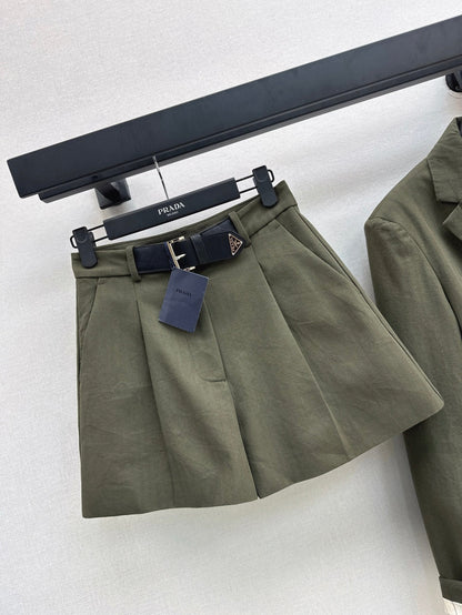 25fw belt skirt