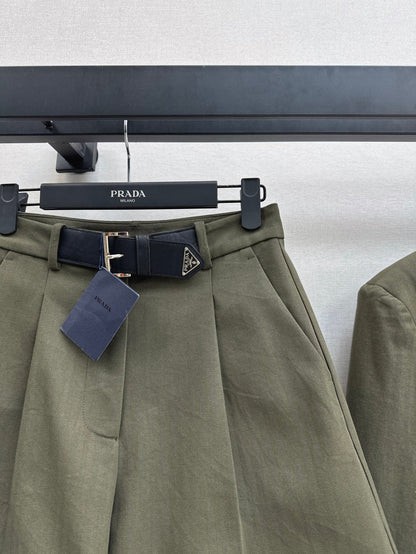 25fw belt skirt