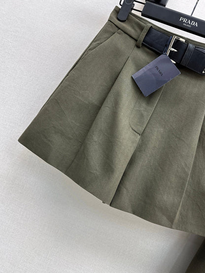 25fw belt skirt
