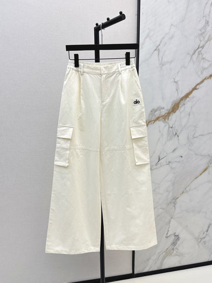25ss embroidered pants