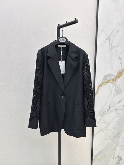 25fw lace blazer