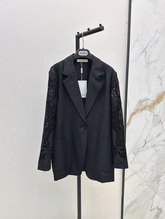 25fw lace blazer