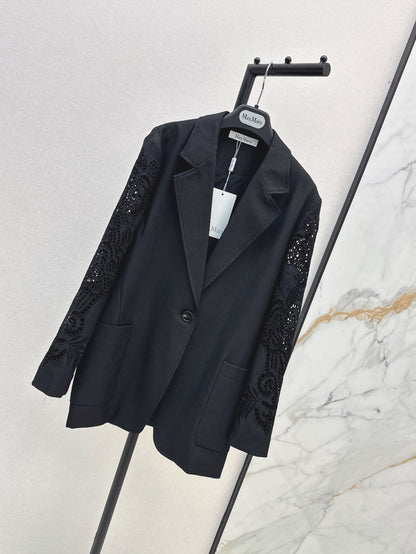 25fw lace blazer