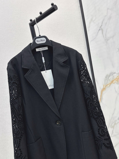 25fw lace blazer