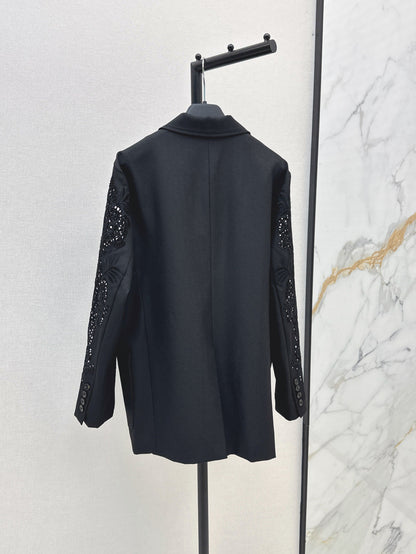 25fw lace blazer