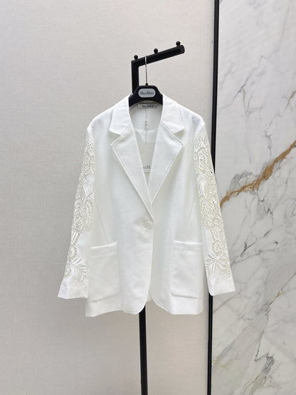 25fw lace blazer