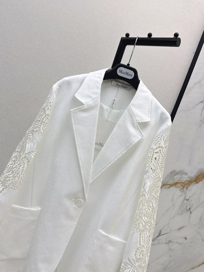 25fw lace blazer