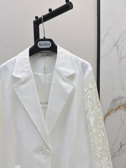 25fw lace blazer
