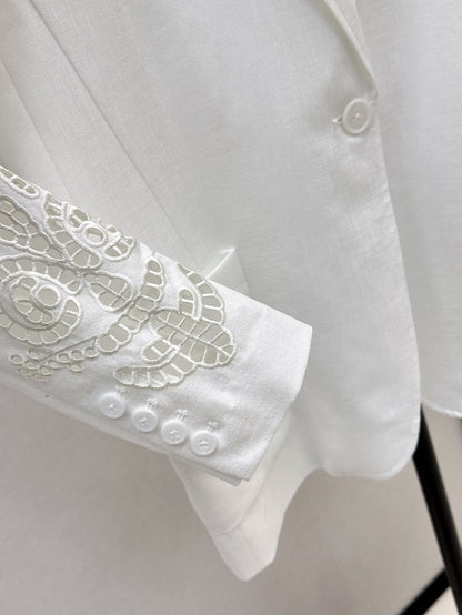 25fw lace blazer