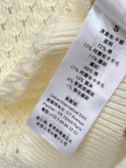 25fw lace knit shirt