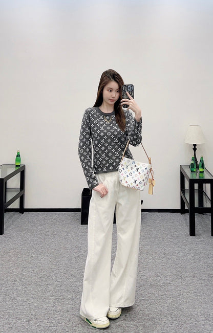 2025 new product Chain knitted long sleeves