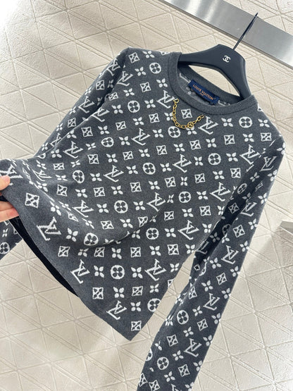 2025 new product Chain knitted long sleeves