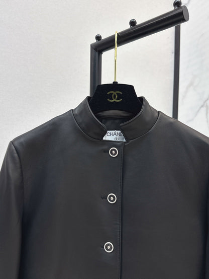 25fw leather jacket