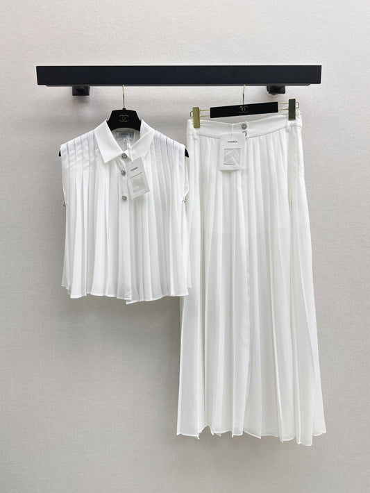 25ss pleated suit