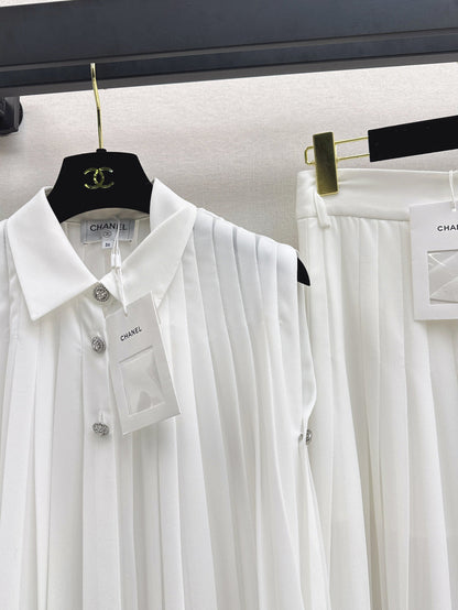 25ss pleated suit