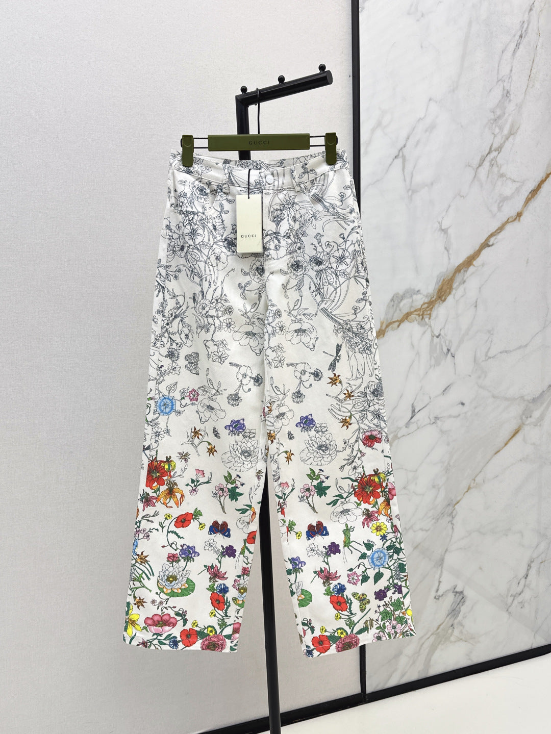 25fw printed jeans
