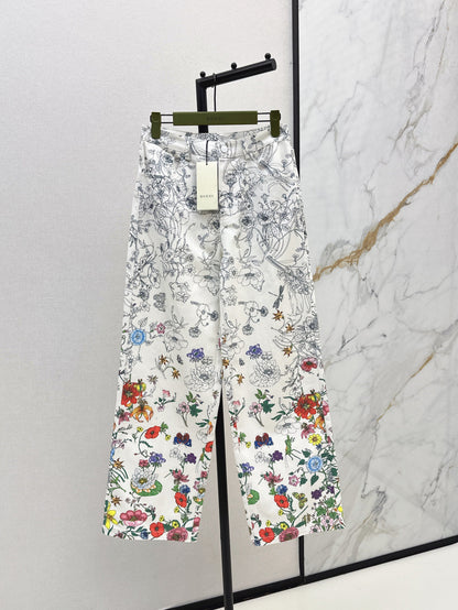 25fw printed jeans