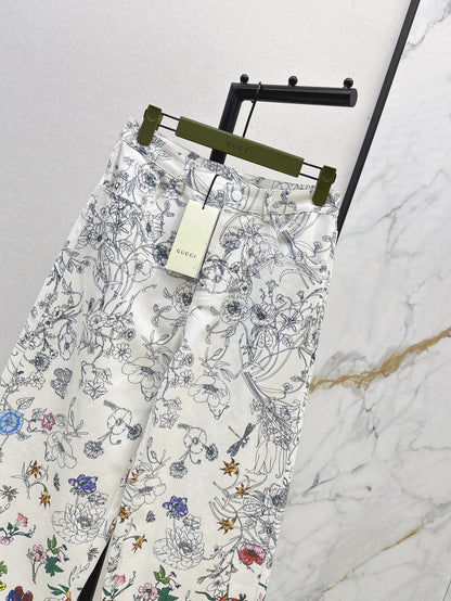 25fw printed jeans