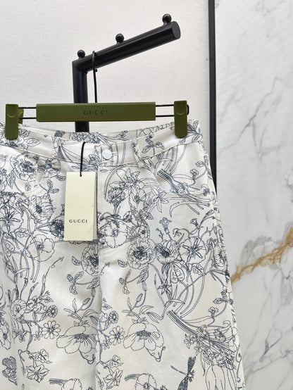 25fw printed jeans