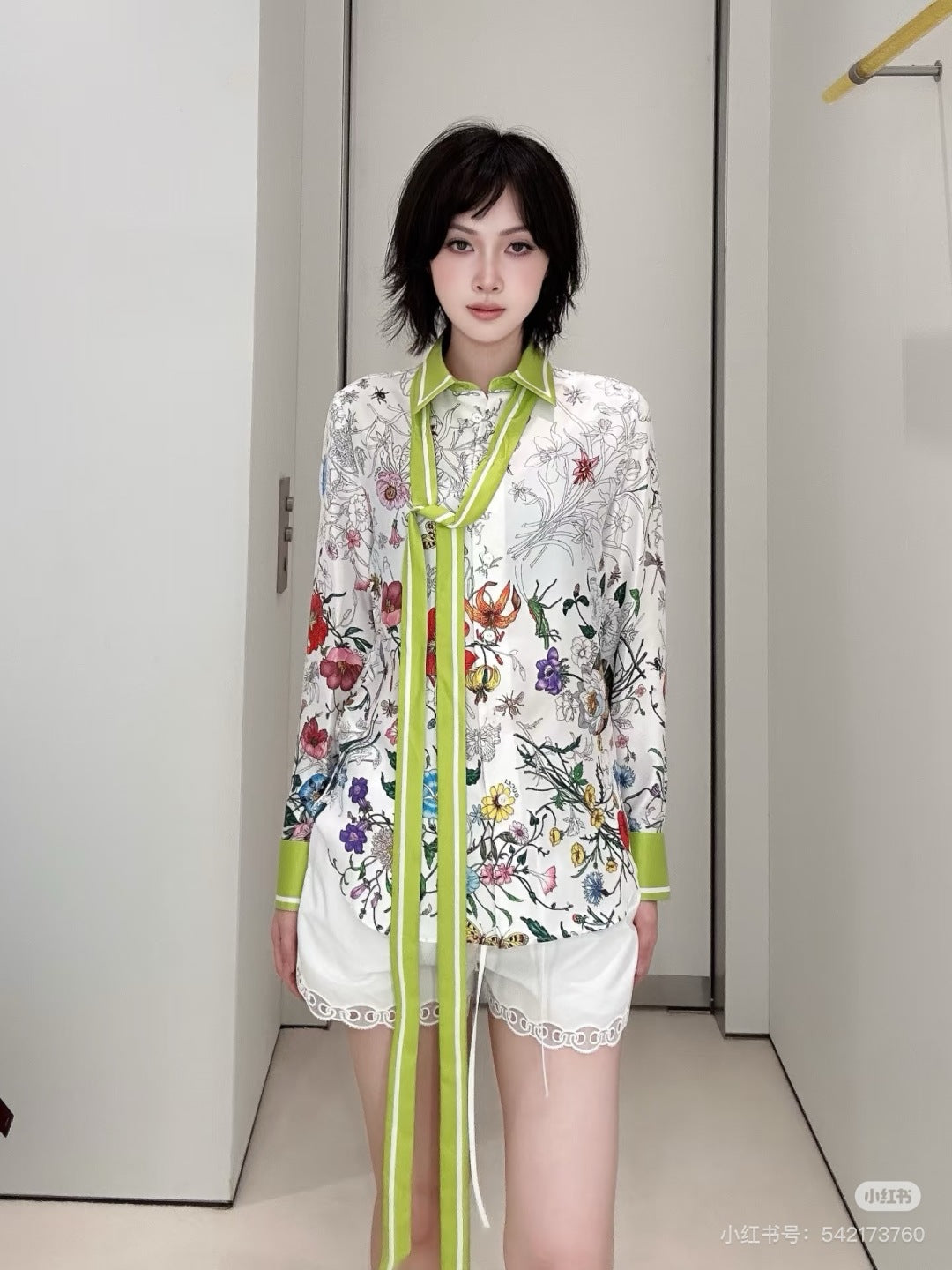 25fw printed shirt