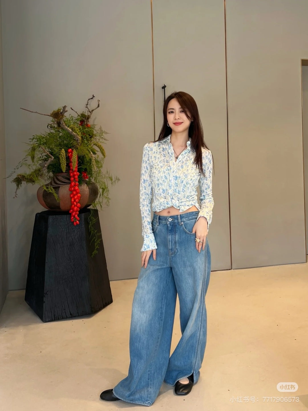 25fw printed shirt