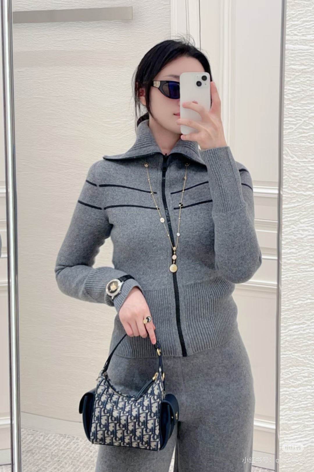 25fw oblique reversible jacket