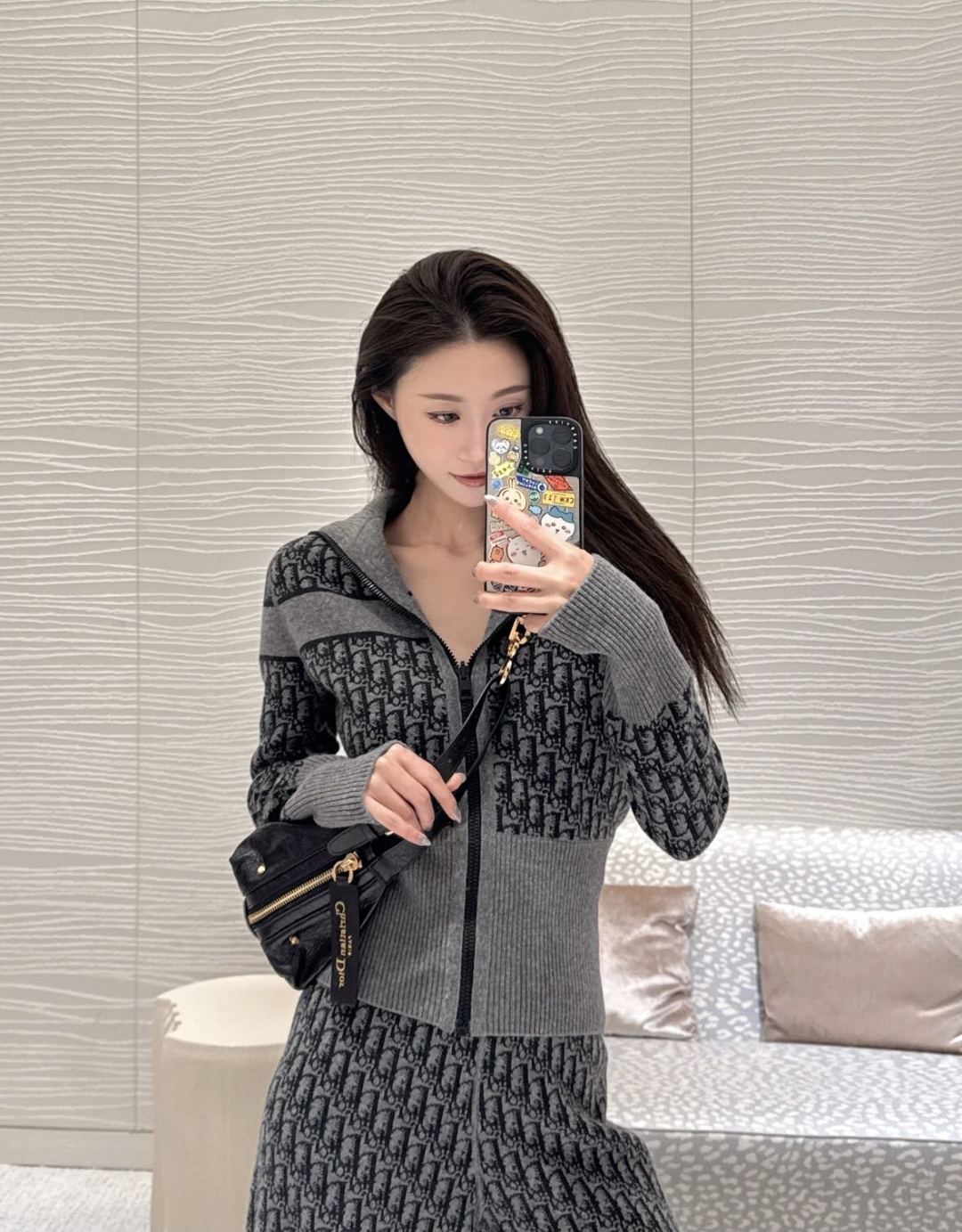 25fw oblique reversible jacket