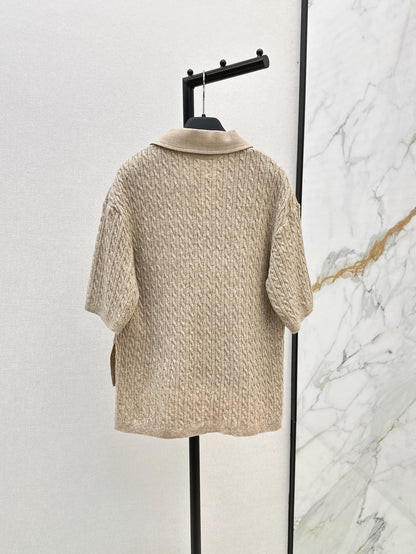25fw knitted shirt