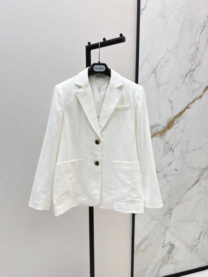 25fw linen blazer
