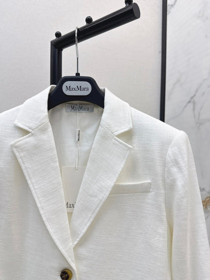 25fw linen blazer