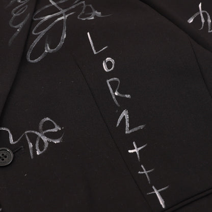 printed blazer