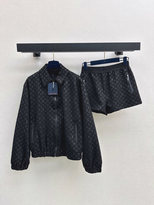 25fw printed suit