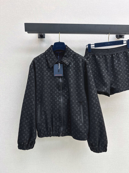 25fw printed suit
