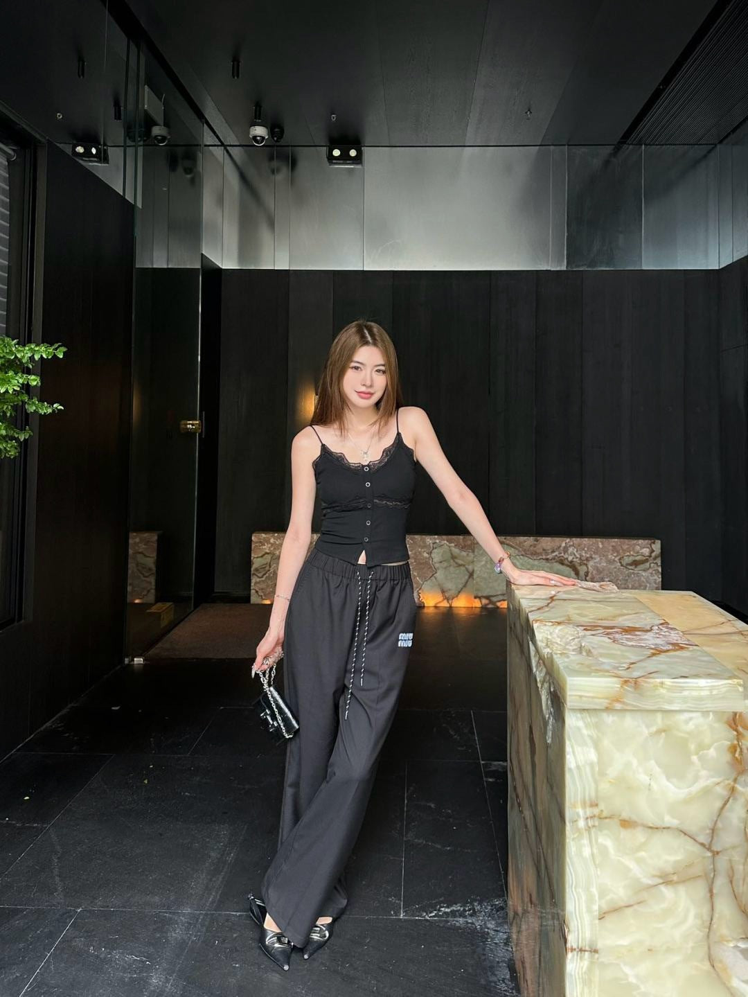25fw drawstring pants