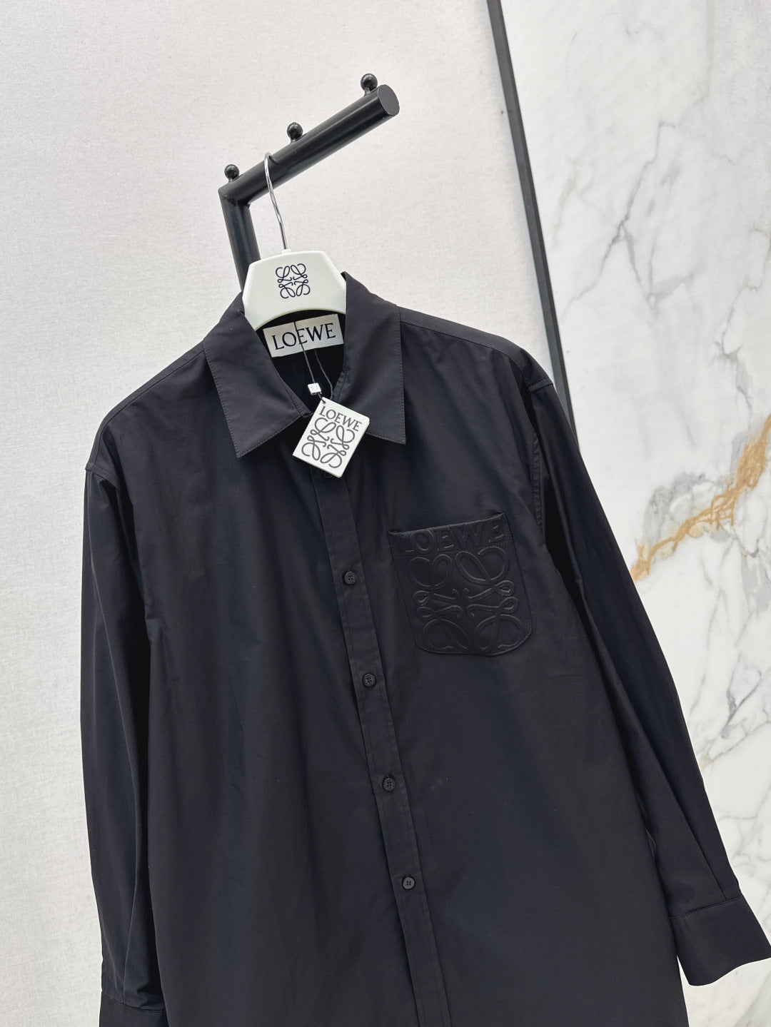 25fw embroidered shirt