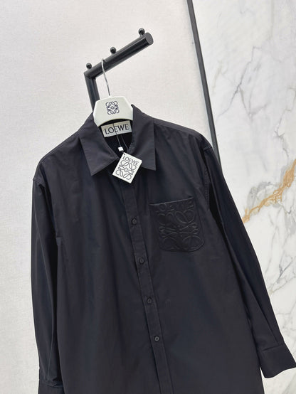 25fw embroidered shirt