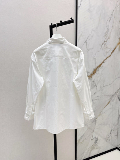 25fw embroidered shirt