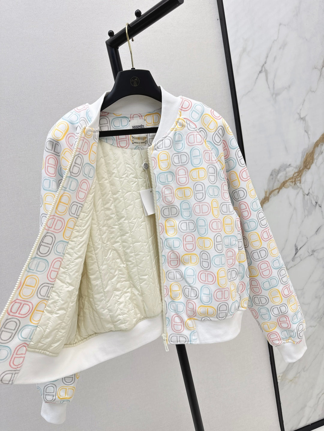 25fw printed jacket