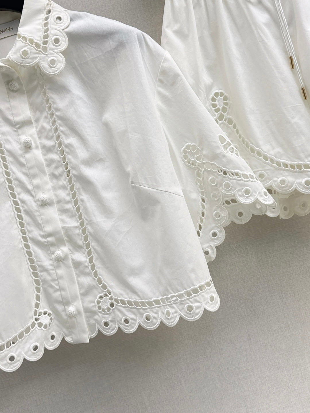 25ss embroidered shirt
