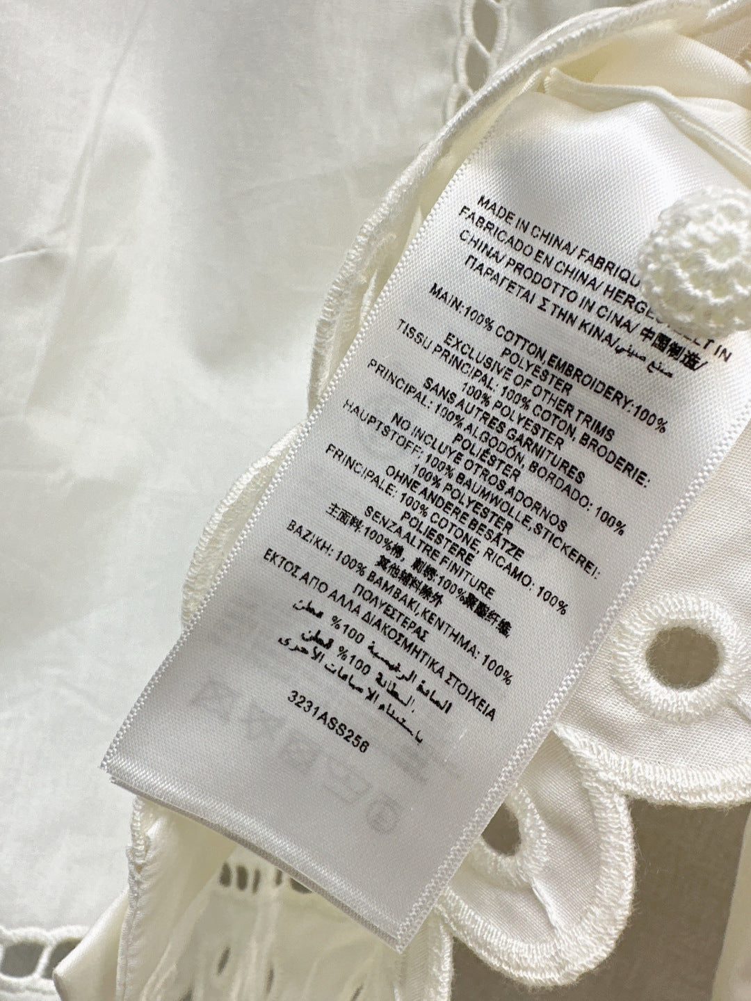 25ss embroidered shirt