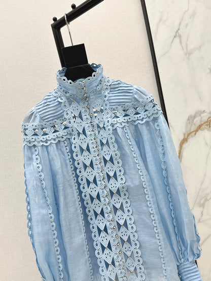25ss embroidered shirt
