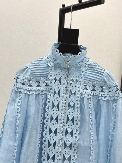 25ss embroidered shirt