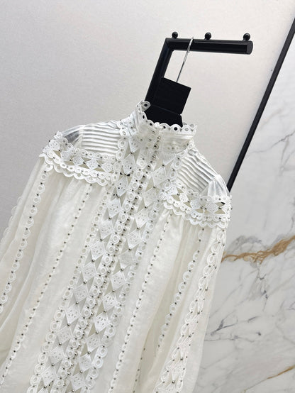25ss embroidered shirt
