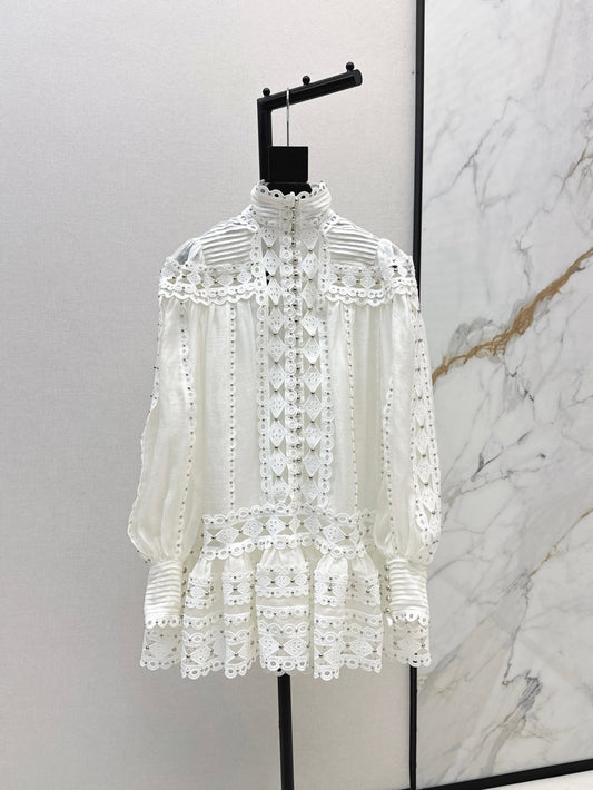 25ss embroidered dress