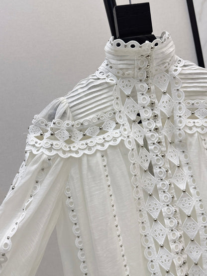 25ss embroidered dress