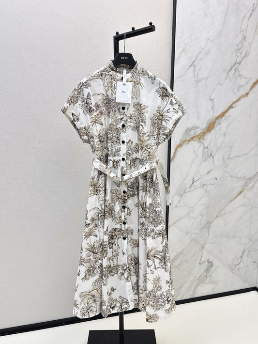 25fw printed dress