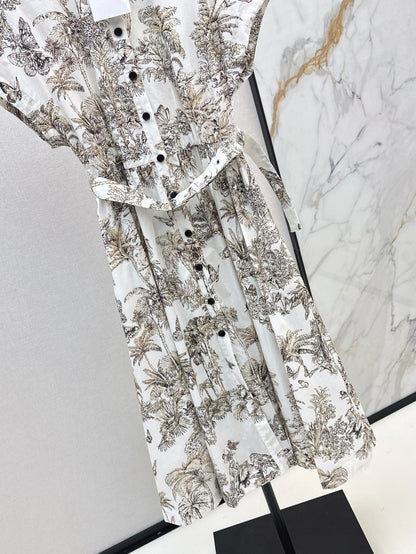 25fw printed dress
