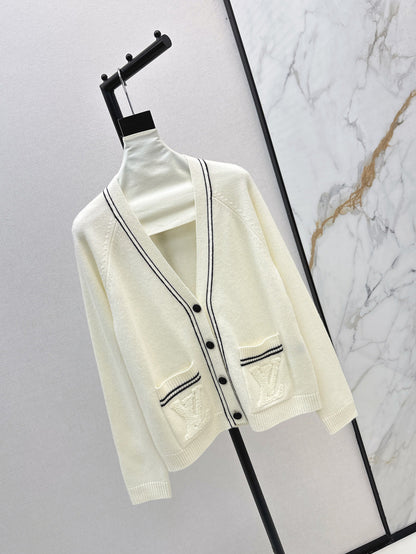 25fw knitted cashmere cardigan
