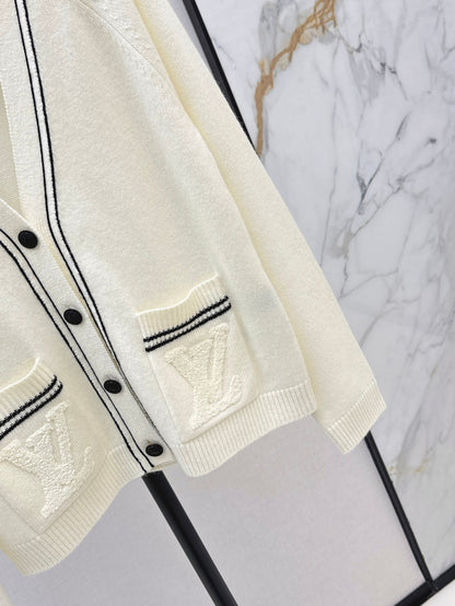 25fw knitted cashmere cardigan